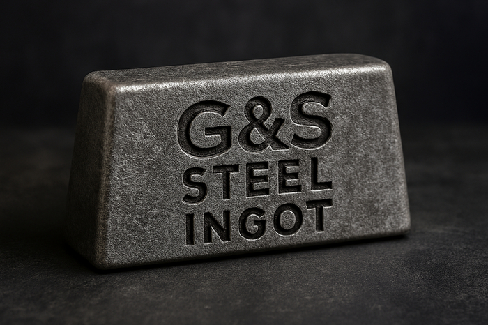 G&S steel ingot texture 