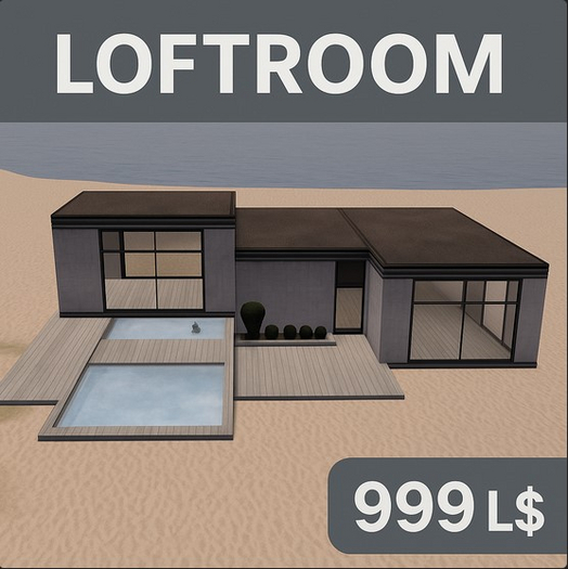 LOFTROOM Modern Building – Premium Mesh Home