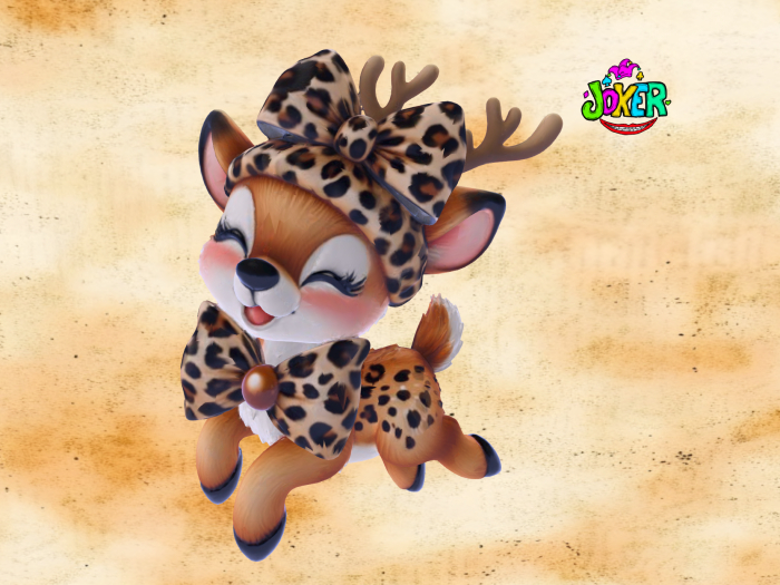 Winter Leopard Fawn Deer FULL PERM