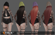 Beanie & Long Hair - Alissia