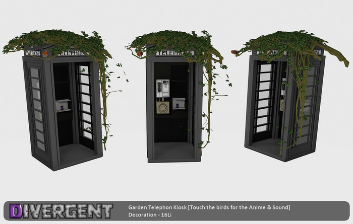 Garden Telephon Kiosk