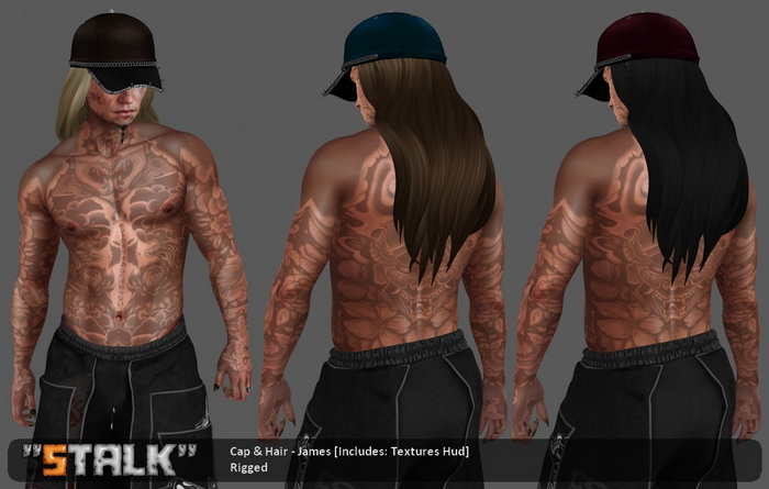 Cap & Hair - James