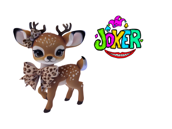 Winter Leopard Deer FULL PERM