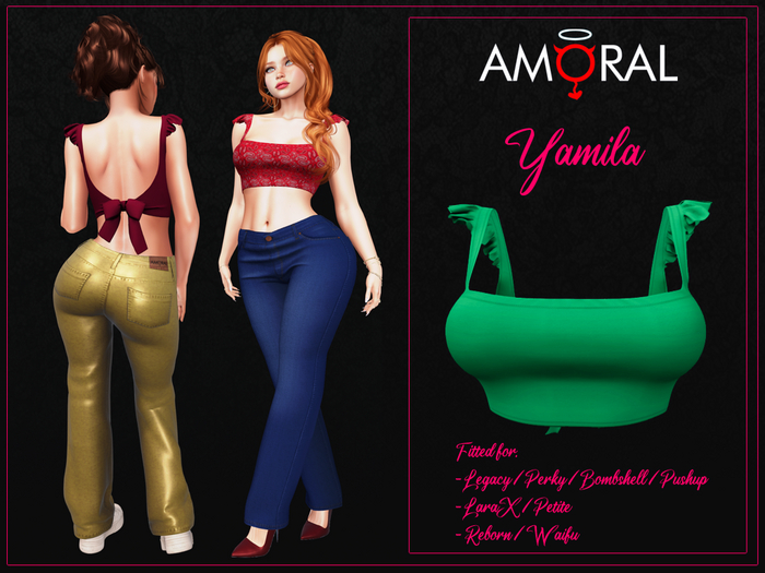 Amoral - Yamila Top - Green