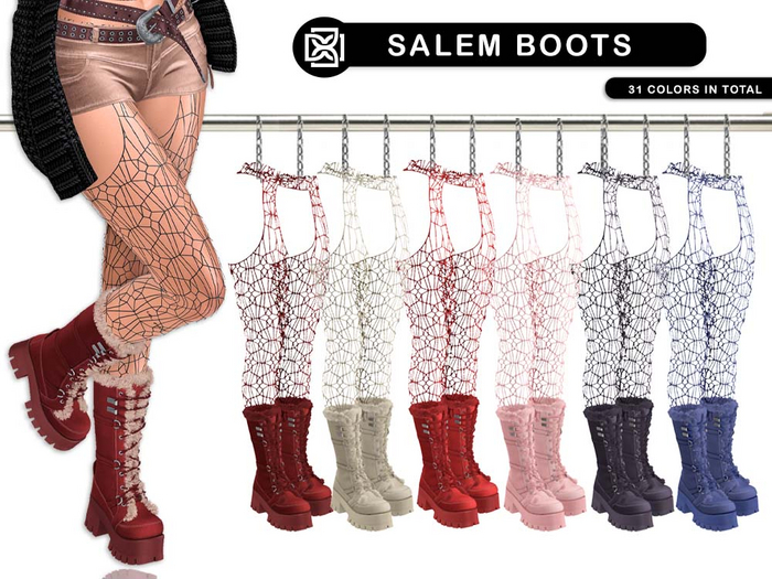 Addams // Salem Boots // FATPACK