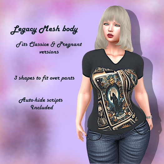 Tarot T-shirt3 ~ Legacy (F)