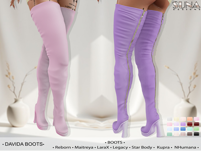 S-Davida boots fatpack