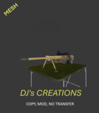 CheyTac M200  sniper rifle .408 SHOOTS BULLETS  MESH