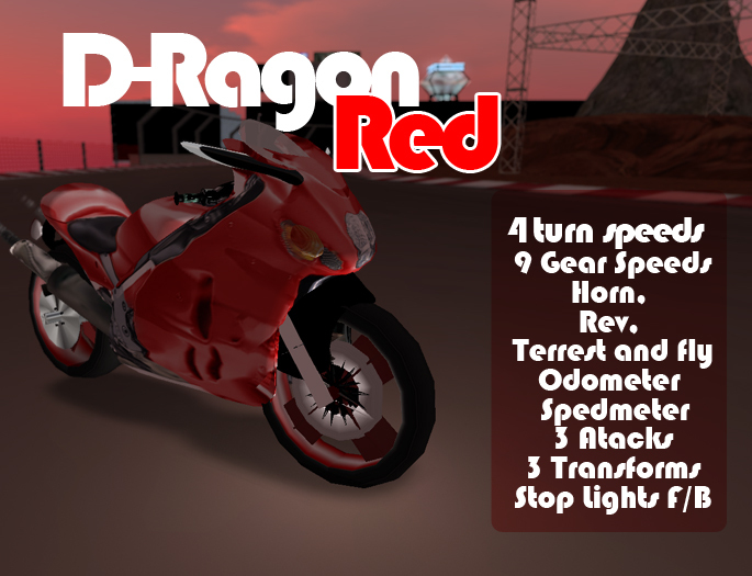 Moto D-Ragon Transformer Red release mega discount