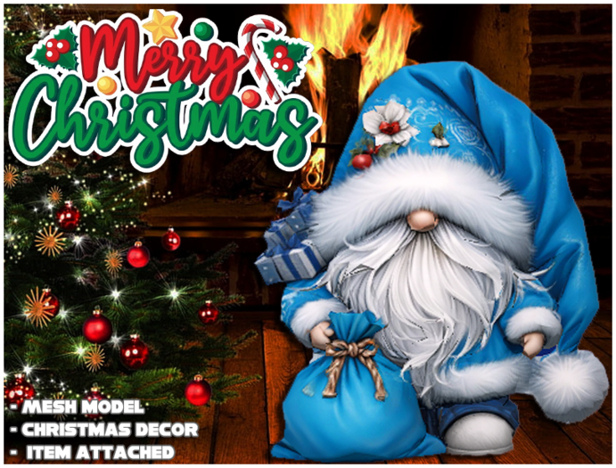 OKshop - Mini Santa Blue