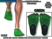 **Hulk's Foot MALE (GREEN)**PlayFullMesh