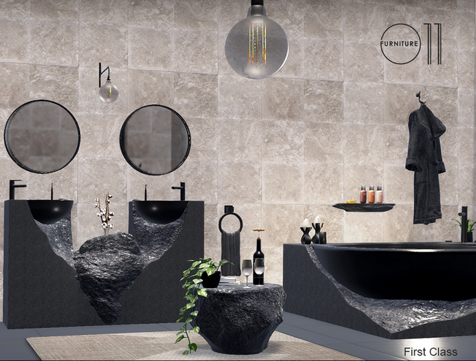 Bathroom Lavastone 