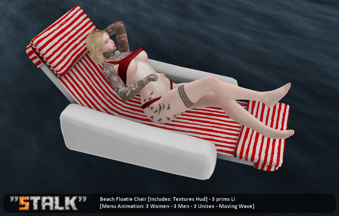 Beach Floatie Chair [Menu Animation]