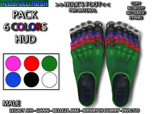 **Hulk's Foot MALE (PACK)**PlayFullMesh
