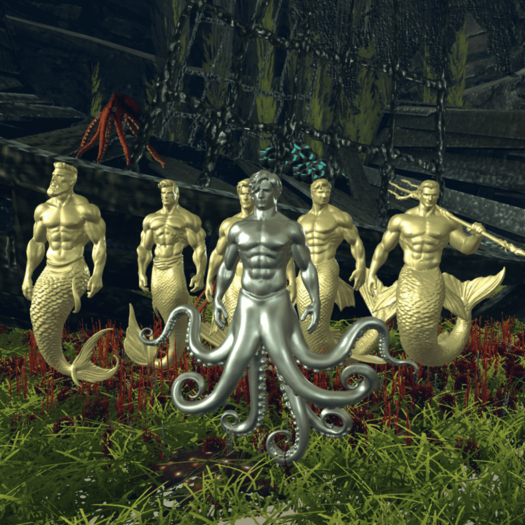 ALPHA Sculpts Mermen FATPACK