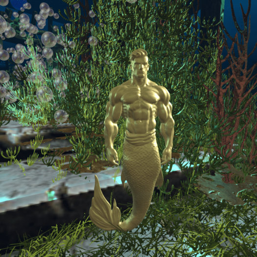 ALPHA Sculpts Merman 2