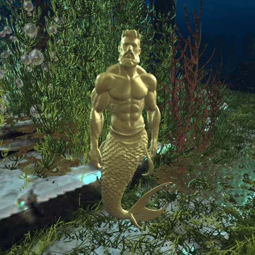 ALPHA Sculpts Merman 1