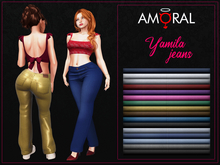 Amoral - Yamila Jeans - Fatpack