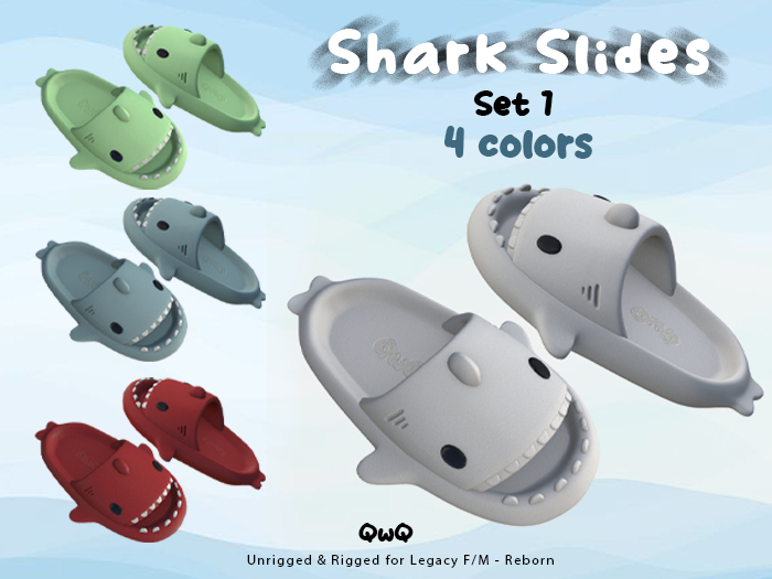QwQ - Shark Slides / Set 1