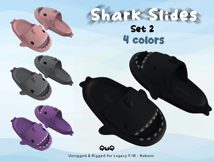 QwQ - Shark Slides / Set 2