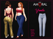 Amoral - Yamila Jeans - Lavender