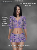 Purple Poppies Outfit 