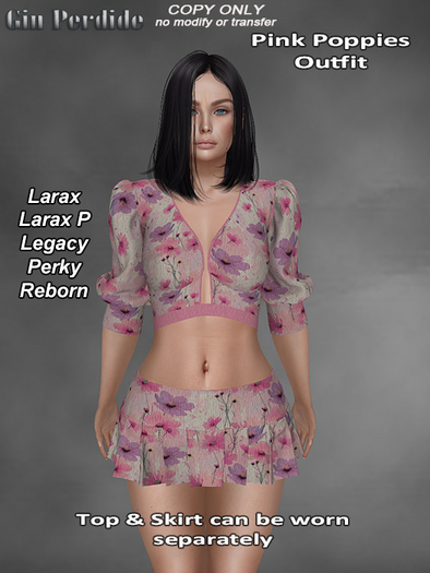 Pink Poppies Outfit 
