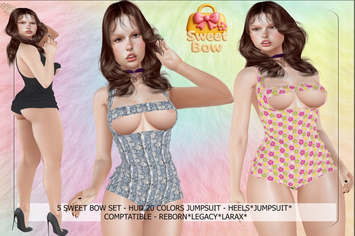 5 Sweet Bow Set