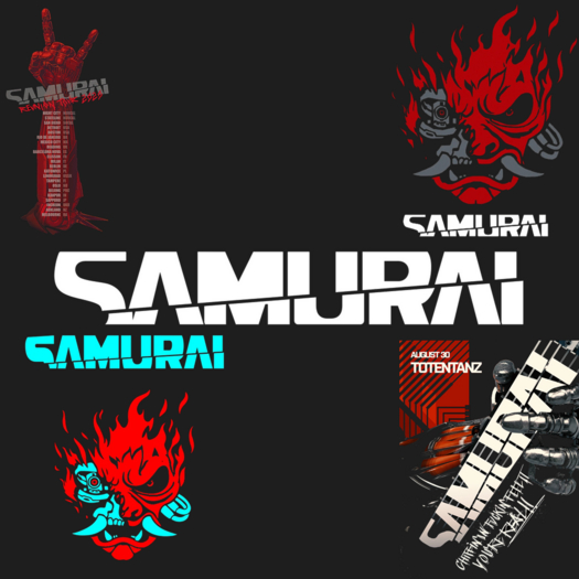 TANK SAMURAI TOUR FEMALE Wear me!