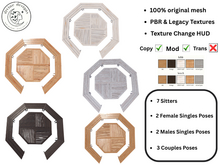 Octagon Table & Bench Set - Divine Pack