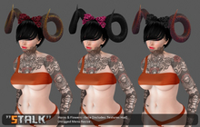 Horns & Flowers - Kelie