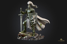 Colossal Statue of a Knight – Epic Medieval Guardian Sculpture Decor