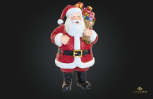 Santa Claus Statue – Festive Holiday Cheer Sculpture Decor