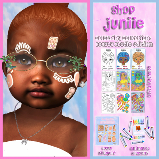 ShopJuniie Colouring Collection: Beauty Studio Edition - ADD