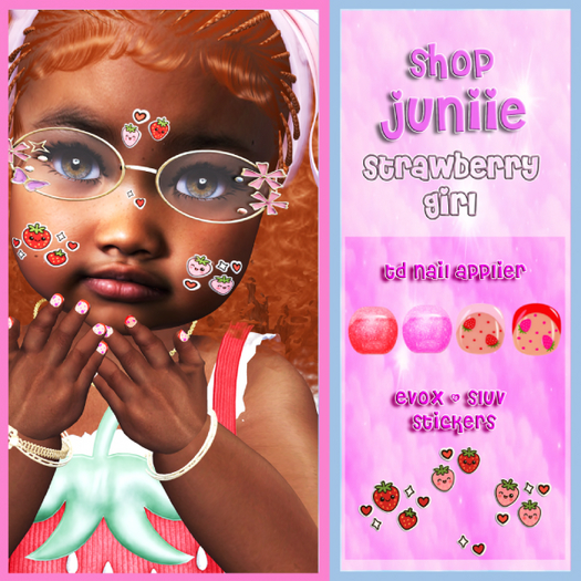 SHOPJUNIIE: STRAWBERRY GIRL PACK [ADD]