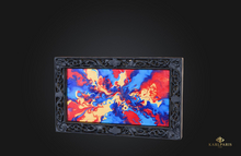 Abstract Painting – Vibrant Energy Burst Wall Art Decor