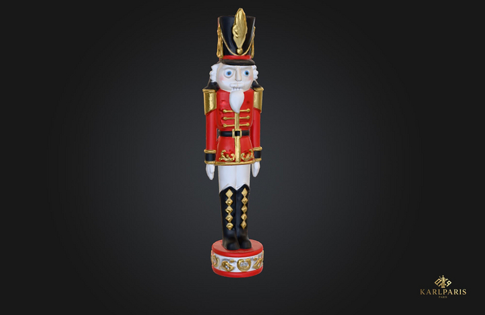 Christmas Nutcrackers 4 – Festive Holiday Soldier Figurines Decor