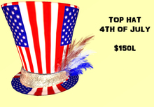 TOP HAT 4TH OF JULY BOXED