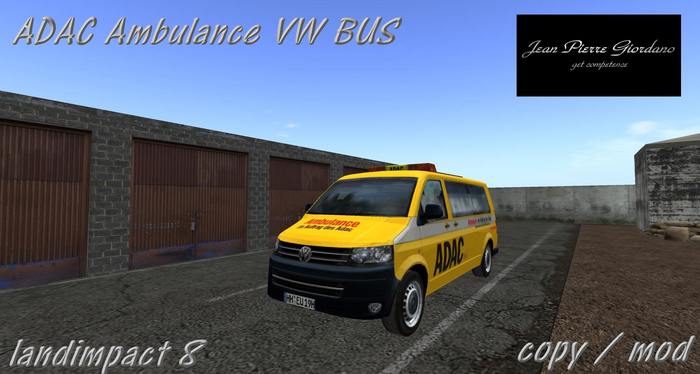 ADAC Ambulance VW BUS BOX