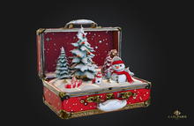 Winter Wonderland Suitcase Christmas – Festive Travel Holiday Decor