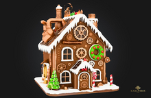 Steampunk Gingerbread House Christmas – Festive Holiday Steampunk Decor