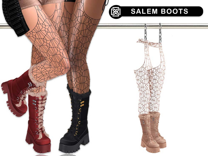 Addams // Salem Boots // N*8
