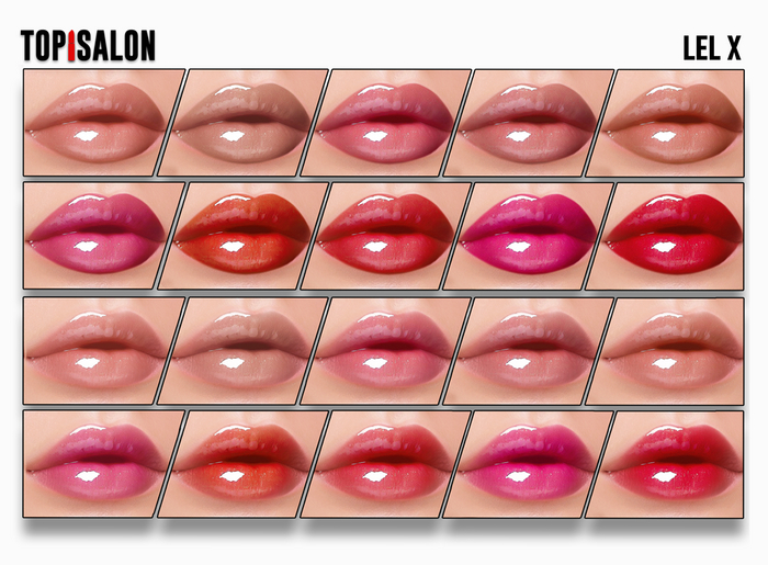 TOP1SALON - HD ARTIFICIAL LIPSTICK (Lelutka X/Evo) PALE