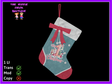 Christmas Stocking 1st Christmas V2 Trans