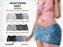 Bumblebee - Momi Denim Skirt - FATPACK