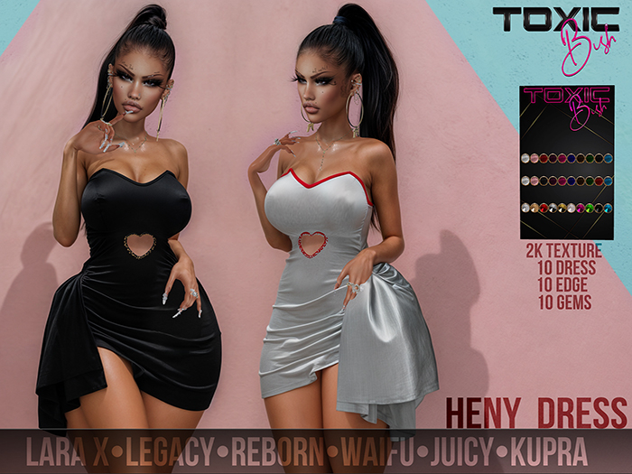 [TOXIC BISH] Heny Dress @ HUD