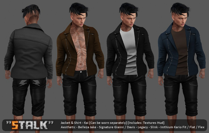 Jacket & Shirt - Kai [DEMO]