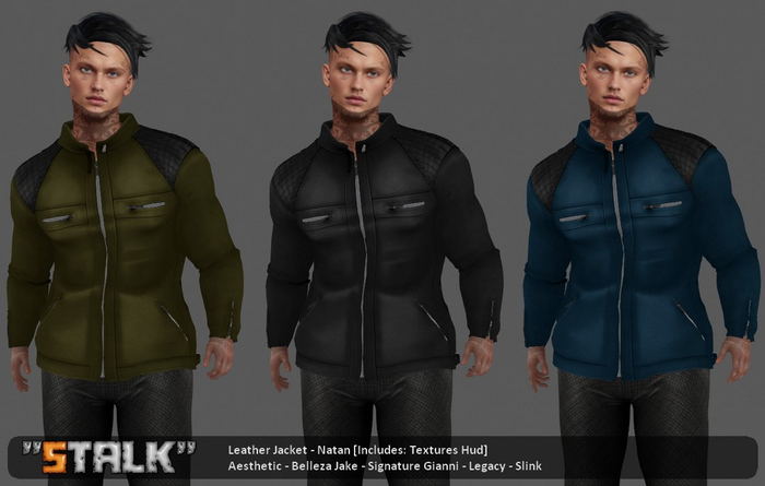Leather Jacket - Natan