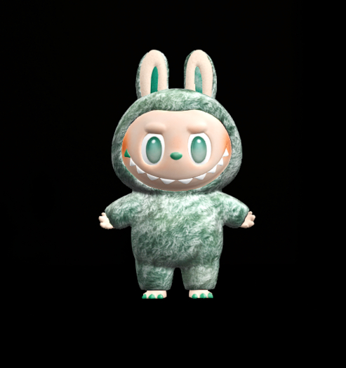 $[WAVY] GREEN LABUBU