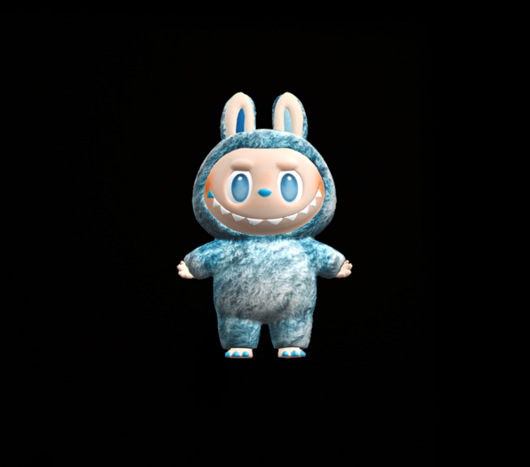 $[WAVY] BLUE LABUBU